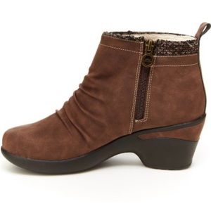 JBU by Jambu | Brown Faux Fur-Lined Nottingham Water-Resistant Ankle Boot -